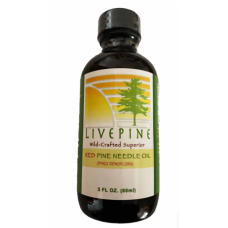 Live Pine Red Pine Needle Oil – WILD CRAFTED PINUS DENSIFLORA (2oz) (5Bottles)