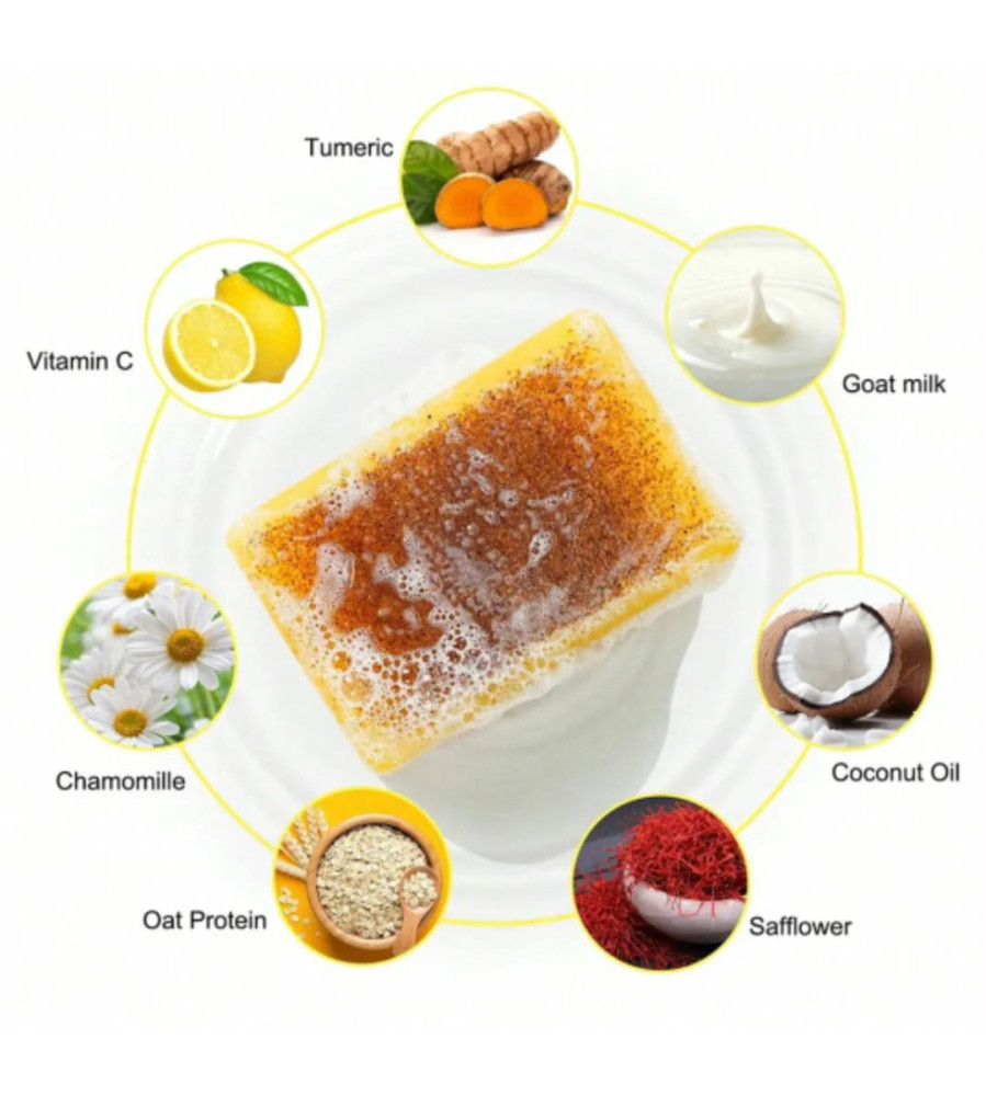 Minjae's Lemon Turmeric & Acid Soap