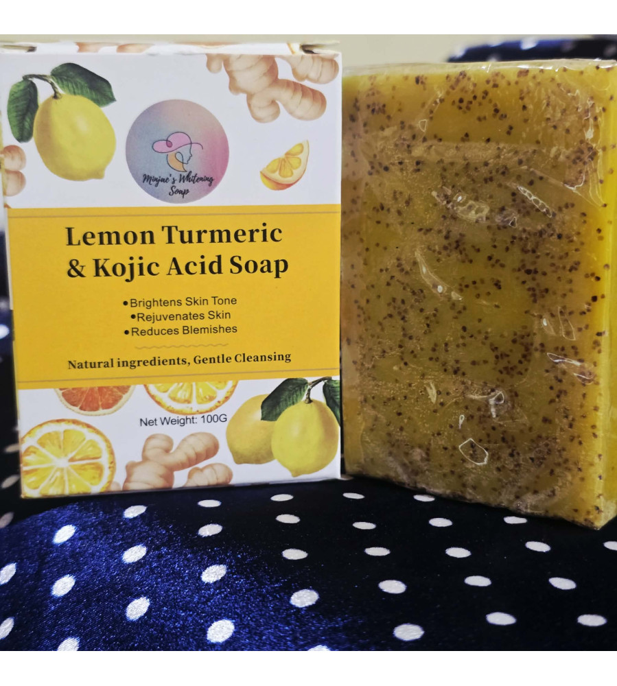 Minjae's Lemon Turmeric & Acid Soap
