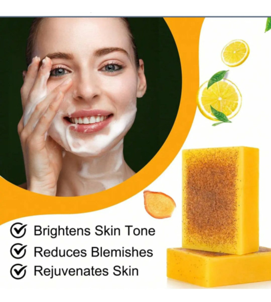 Minjae's Lemon Turmeric & Acid Soap