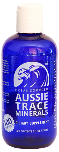 Ocean Sourced Pure Aussie Trace Minerals DIETARY SUPPLEMENT 8 FL OZ