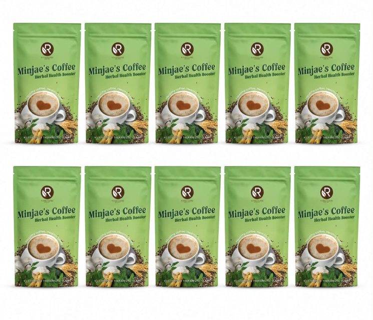 Minjae's Coffee 100 Cups (10 Pouches) Including Shipping and Handling
